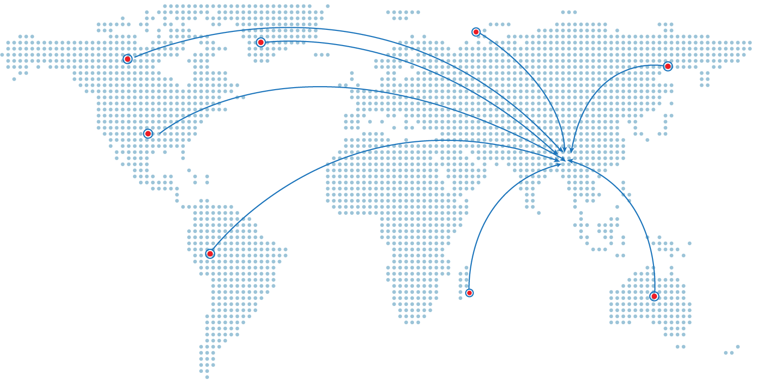 Supplier network map